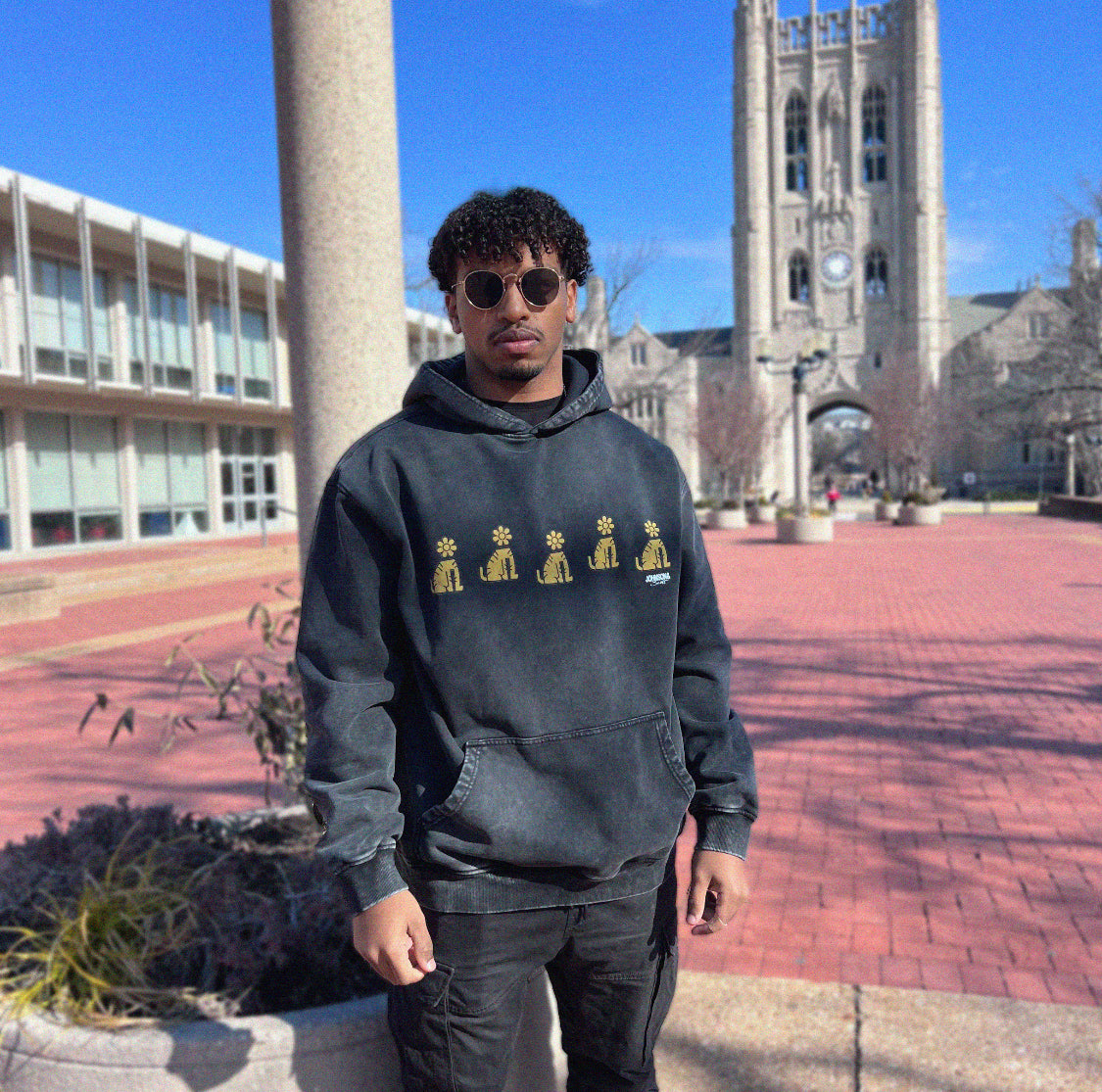 FLOWERHEAD TIGER GARDEN HEAVYWEIGHT HOODIE