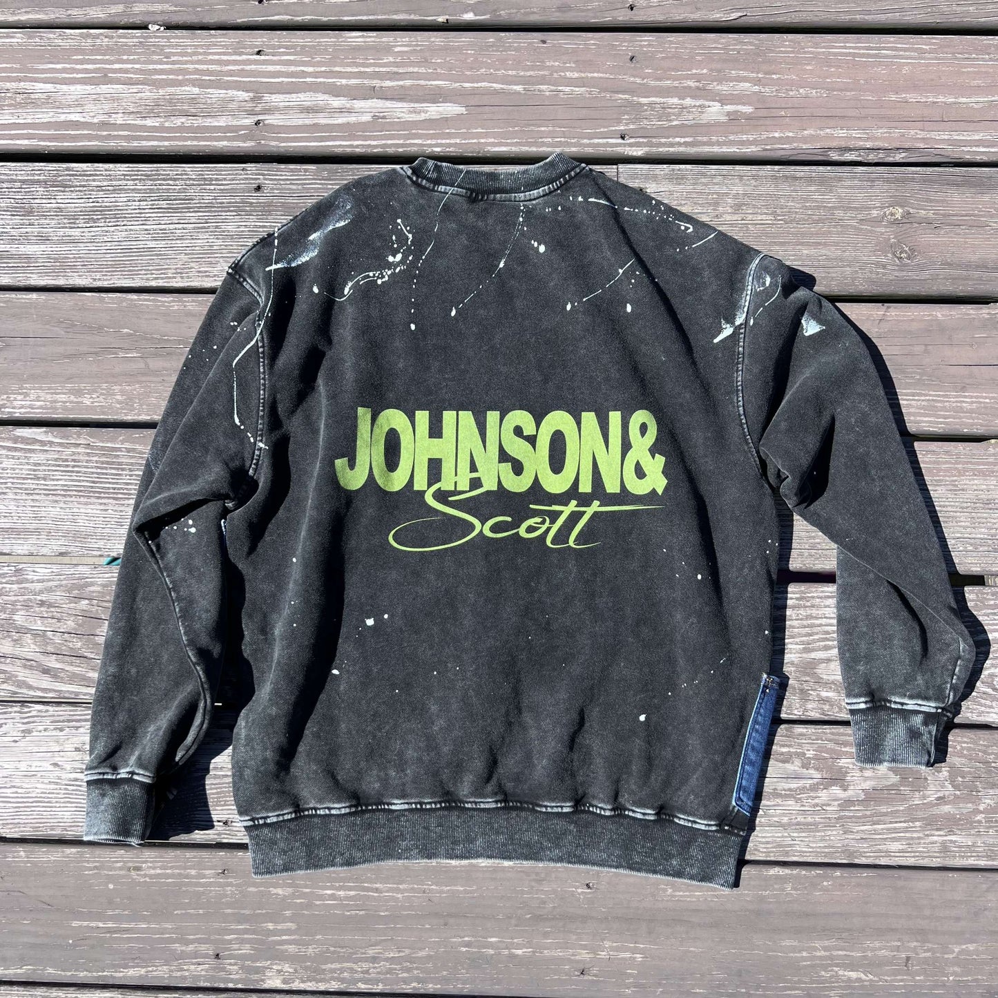 Denim Pocket Crewneck