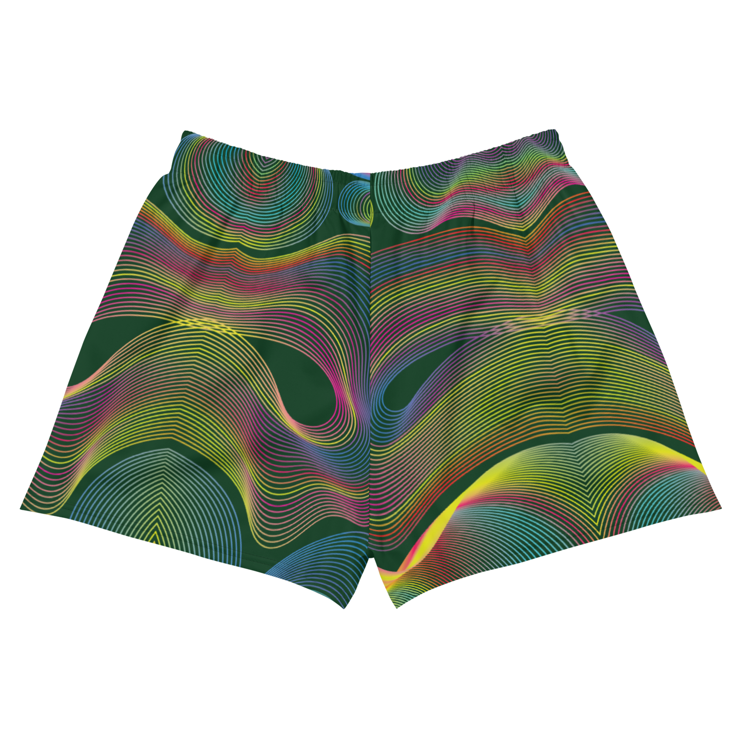 NEON RIPPLE SHORT SHORTS