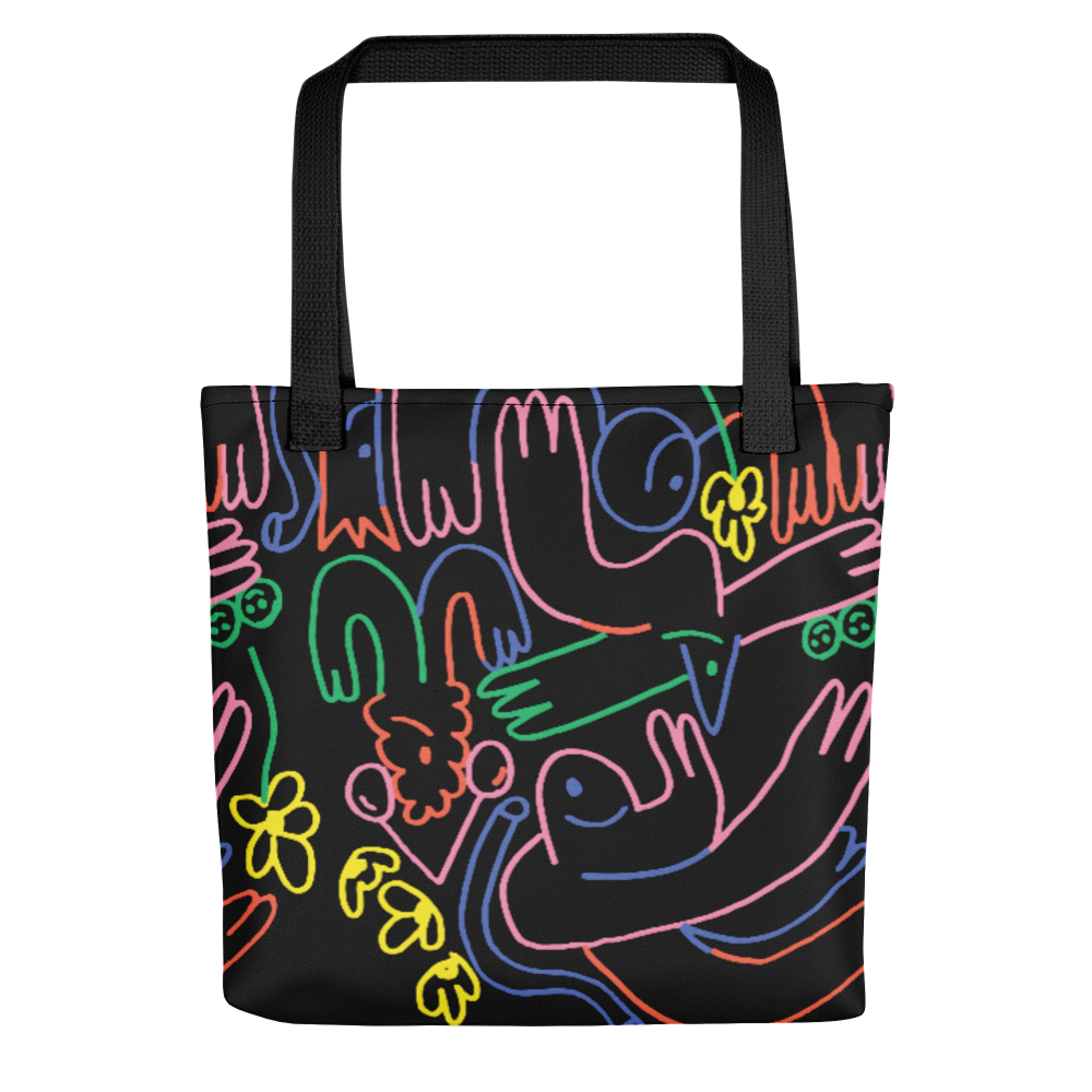 OLIVIA'S FARMERS MARKET 'The Dandelion has my Smile' TOTE