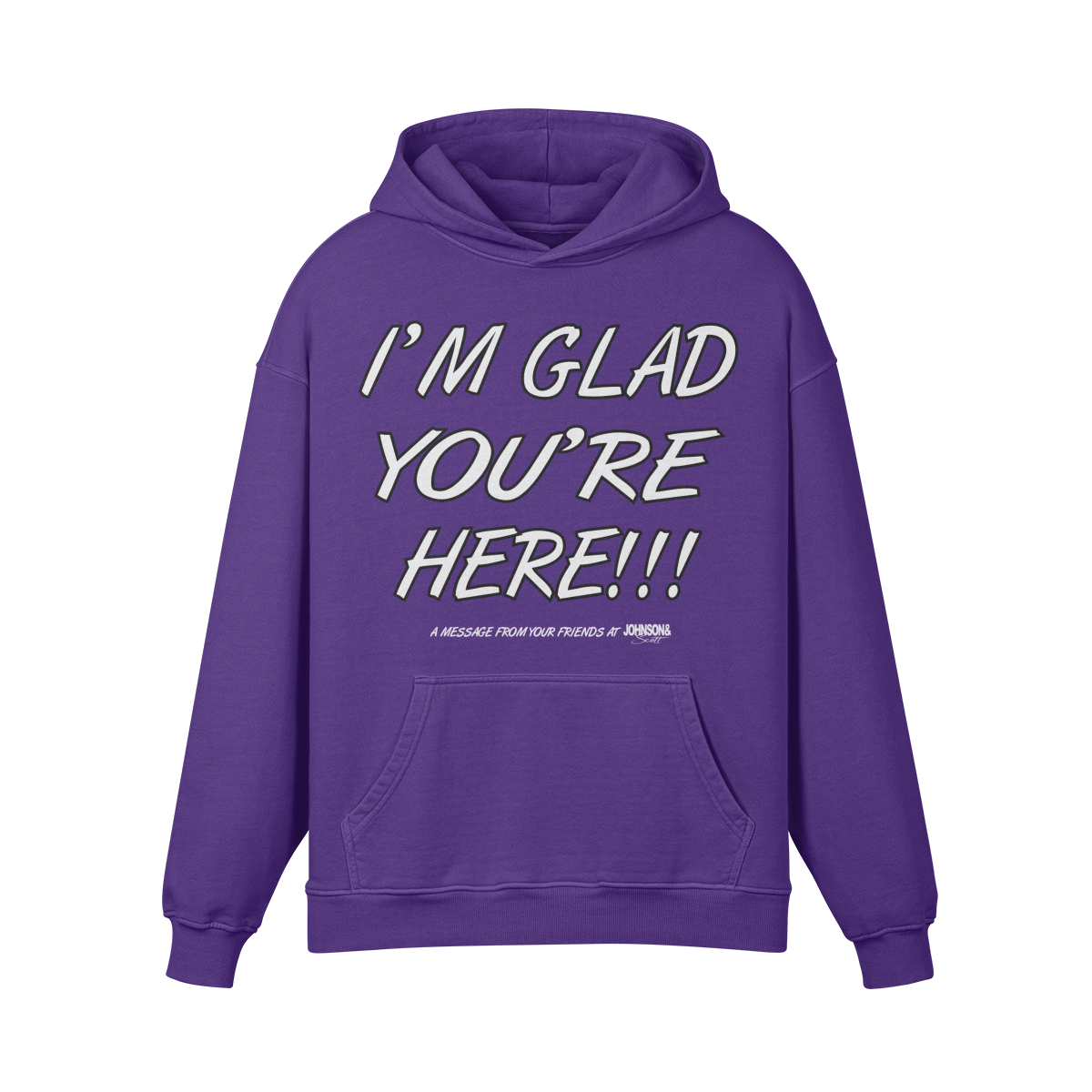 I'M GLAD HEAVYWEIGHT HOODIE