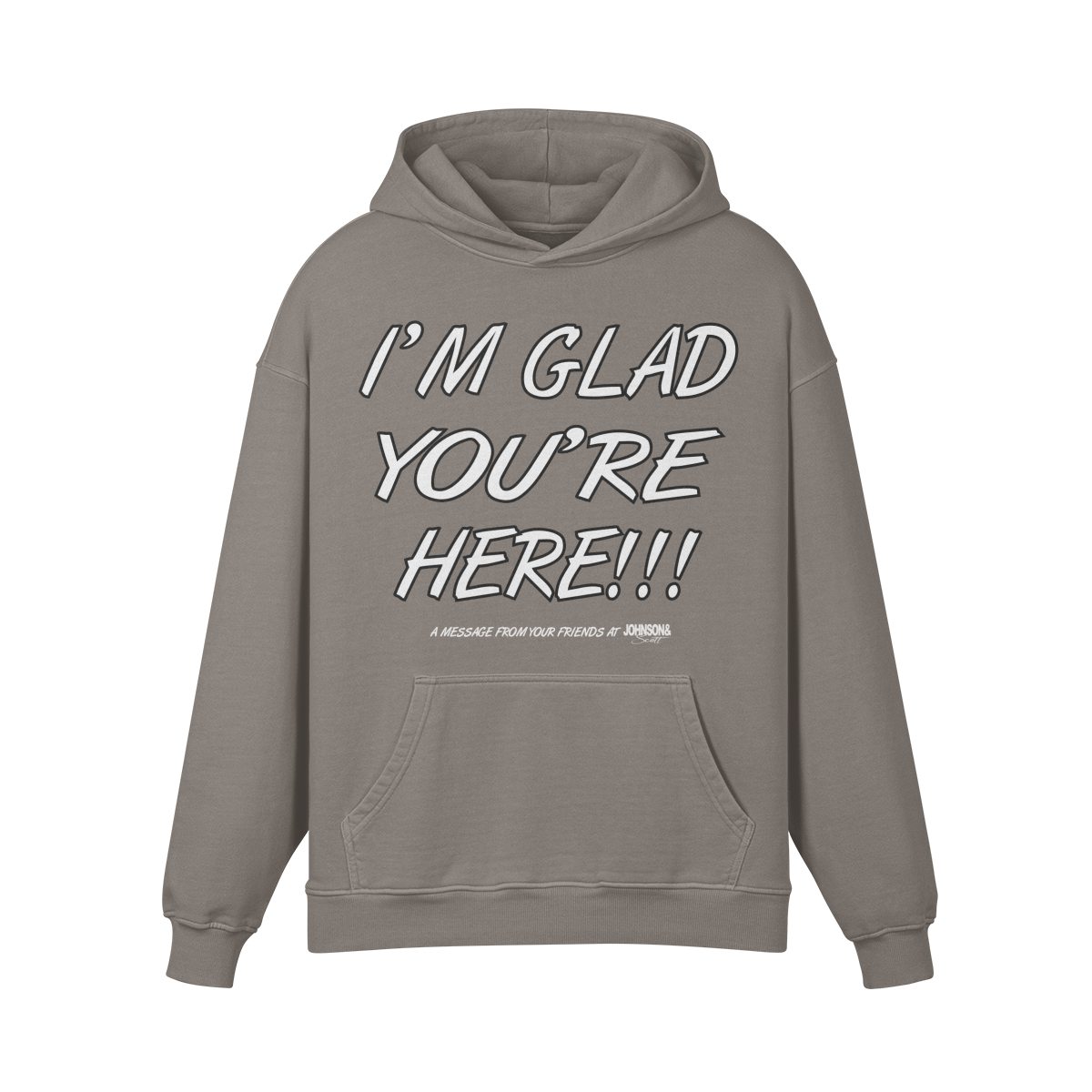 I'M GLAD HEAVYWEIGHT HOODIE
