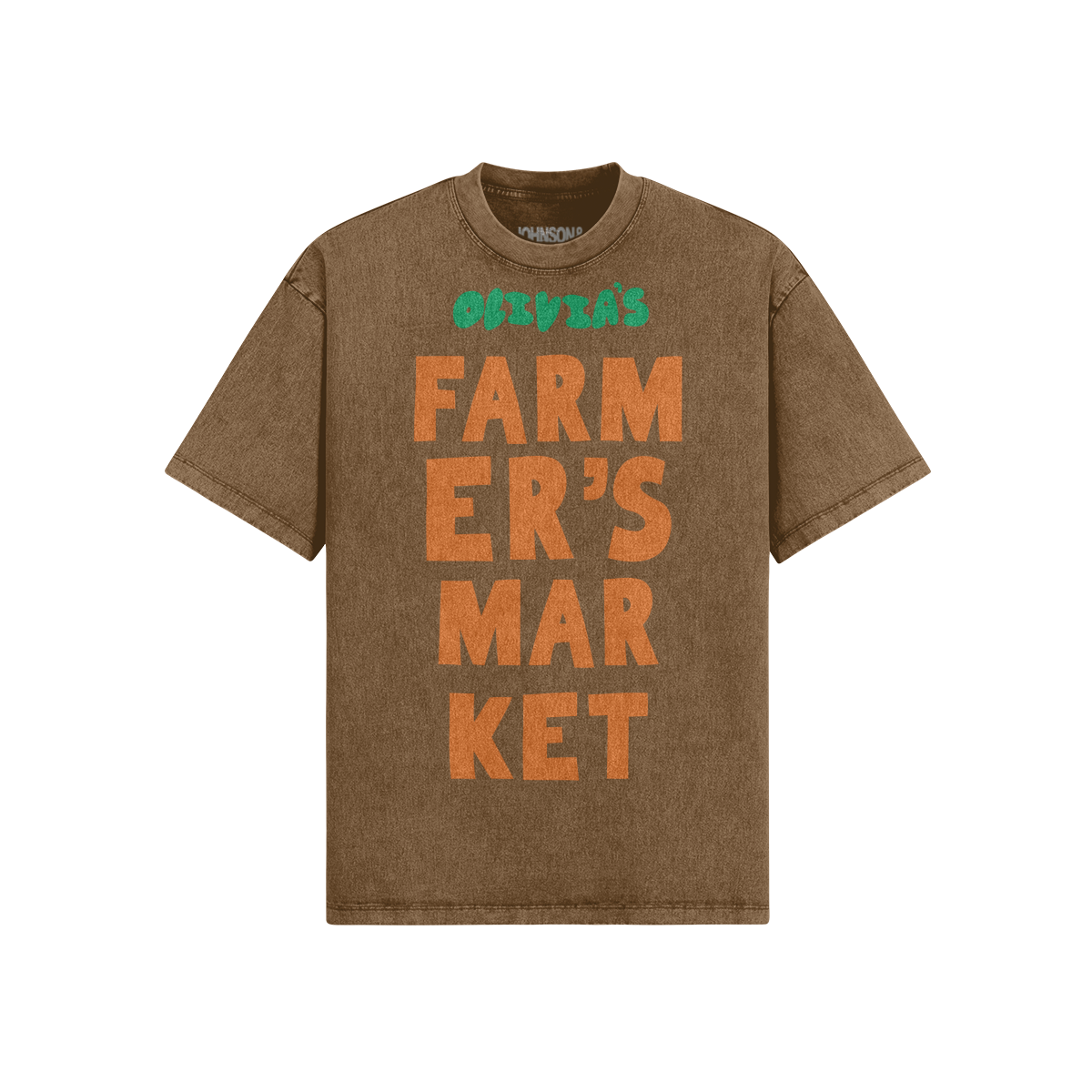 OLIVIA'S FARMERS MARKET CARROT T-SHIRT