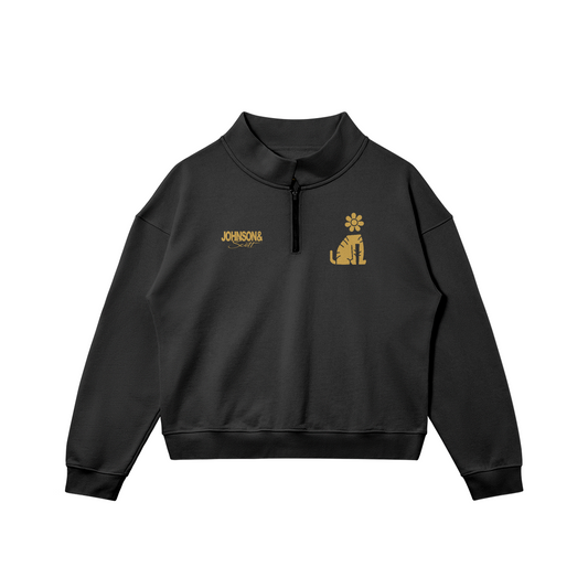 FLOWERHEAD TIGER QUARTER ZIP
