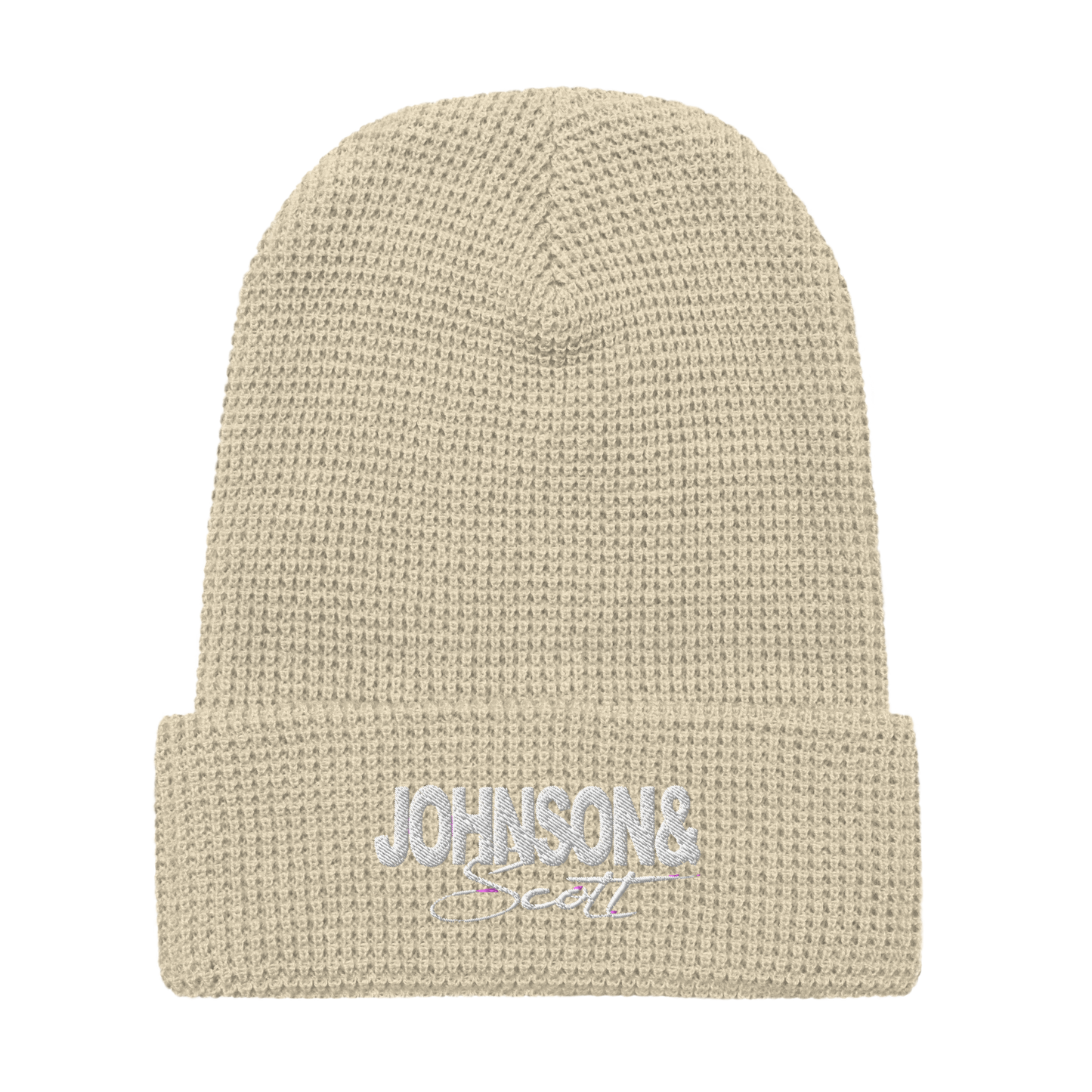 SIGNATURE LOGO WAFFLE KNIT BEANIE