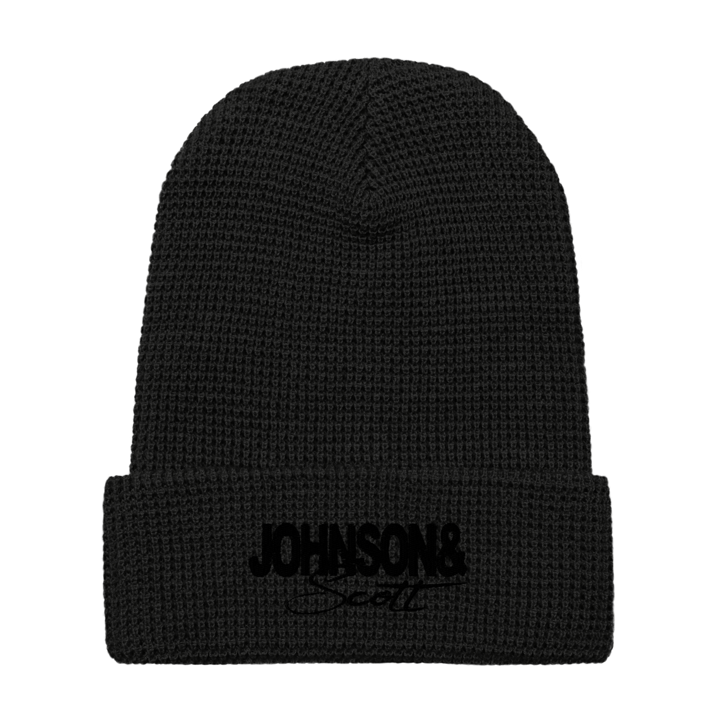 SIGNATURE LOGO WAFFLE KNIT BEANIE