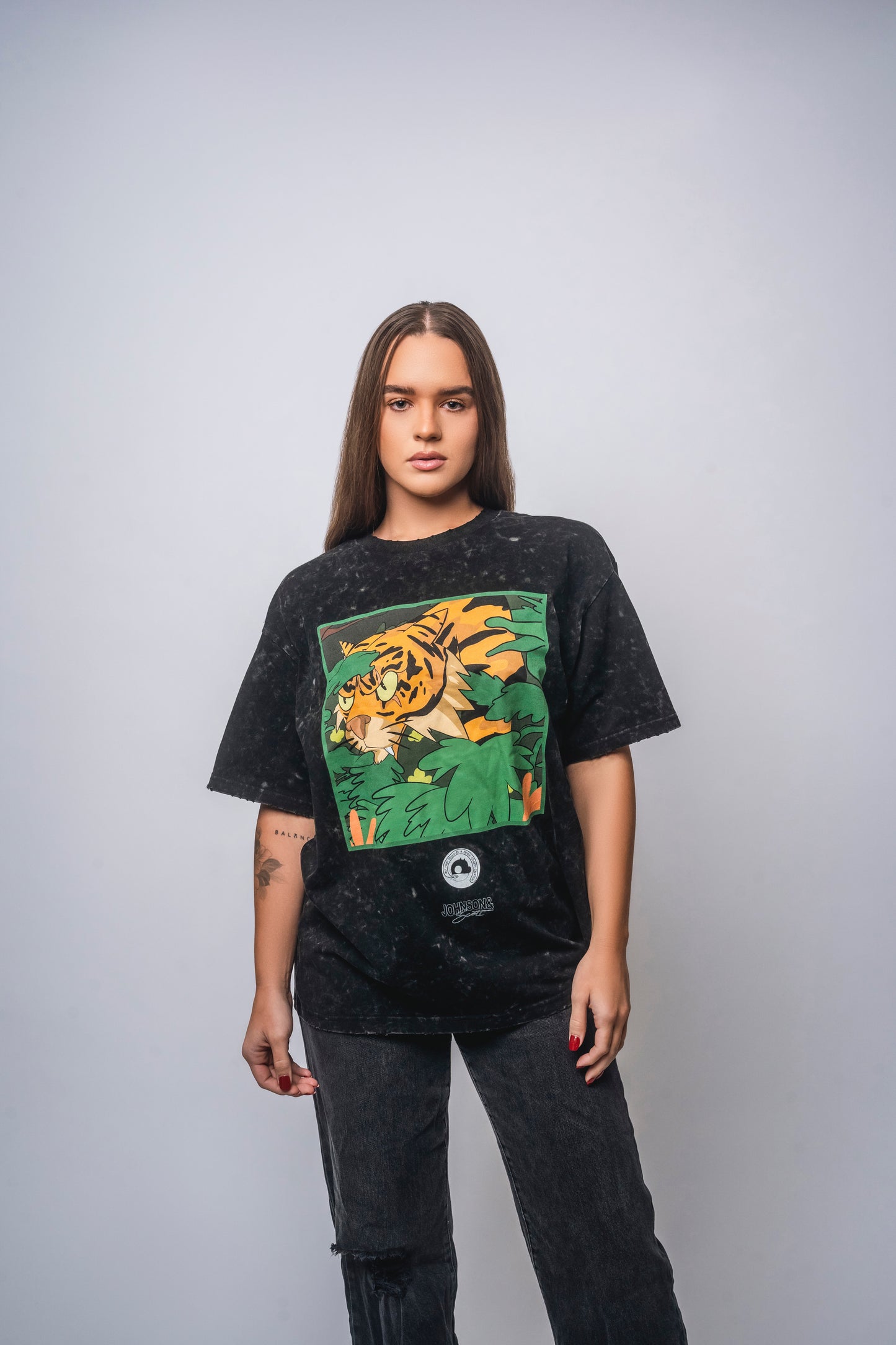 HALFMOONSTUDIOZ X JOHNSONANDSCOTT TIGER T-SHIRT