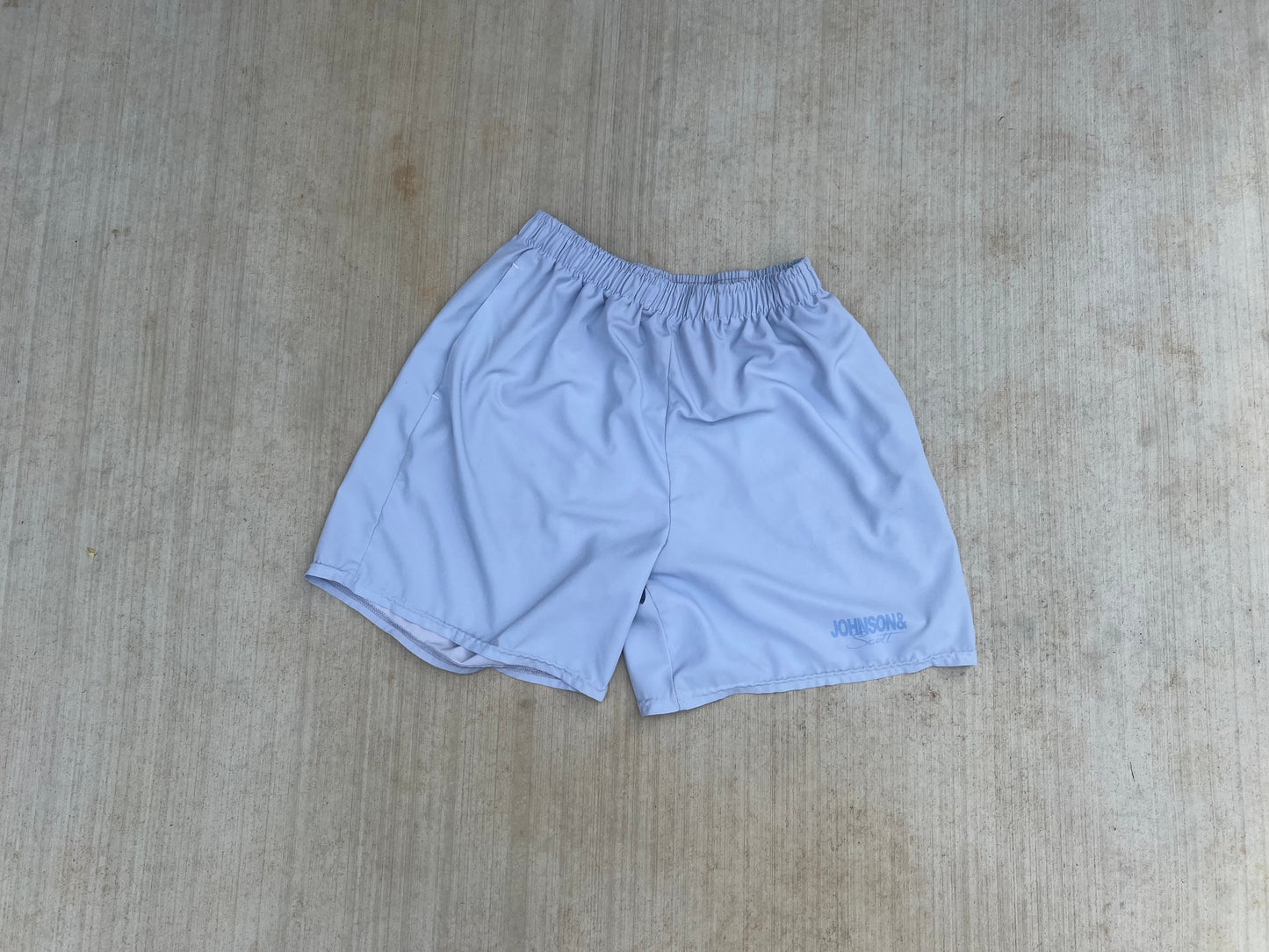 Icey all-over print shorts by JOHNSONANDSCOTT