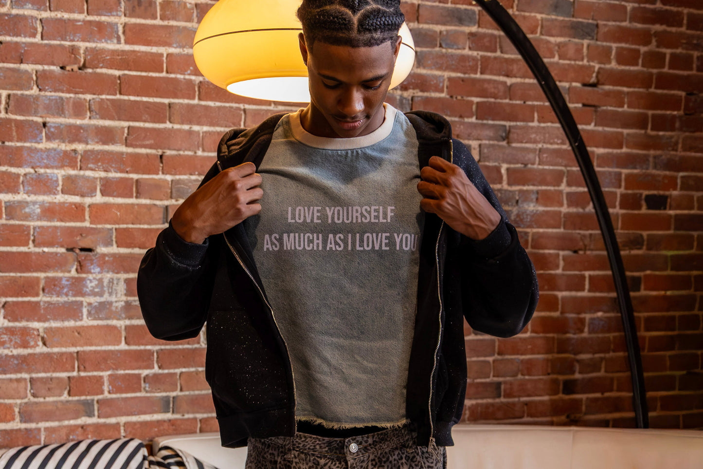 JOHNSONANDSCOTT limited-run garment editorial image