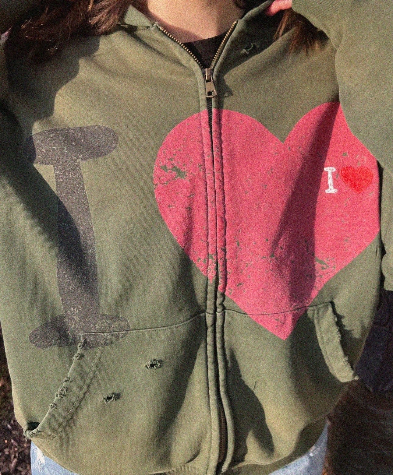 I HEART HOODIE