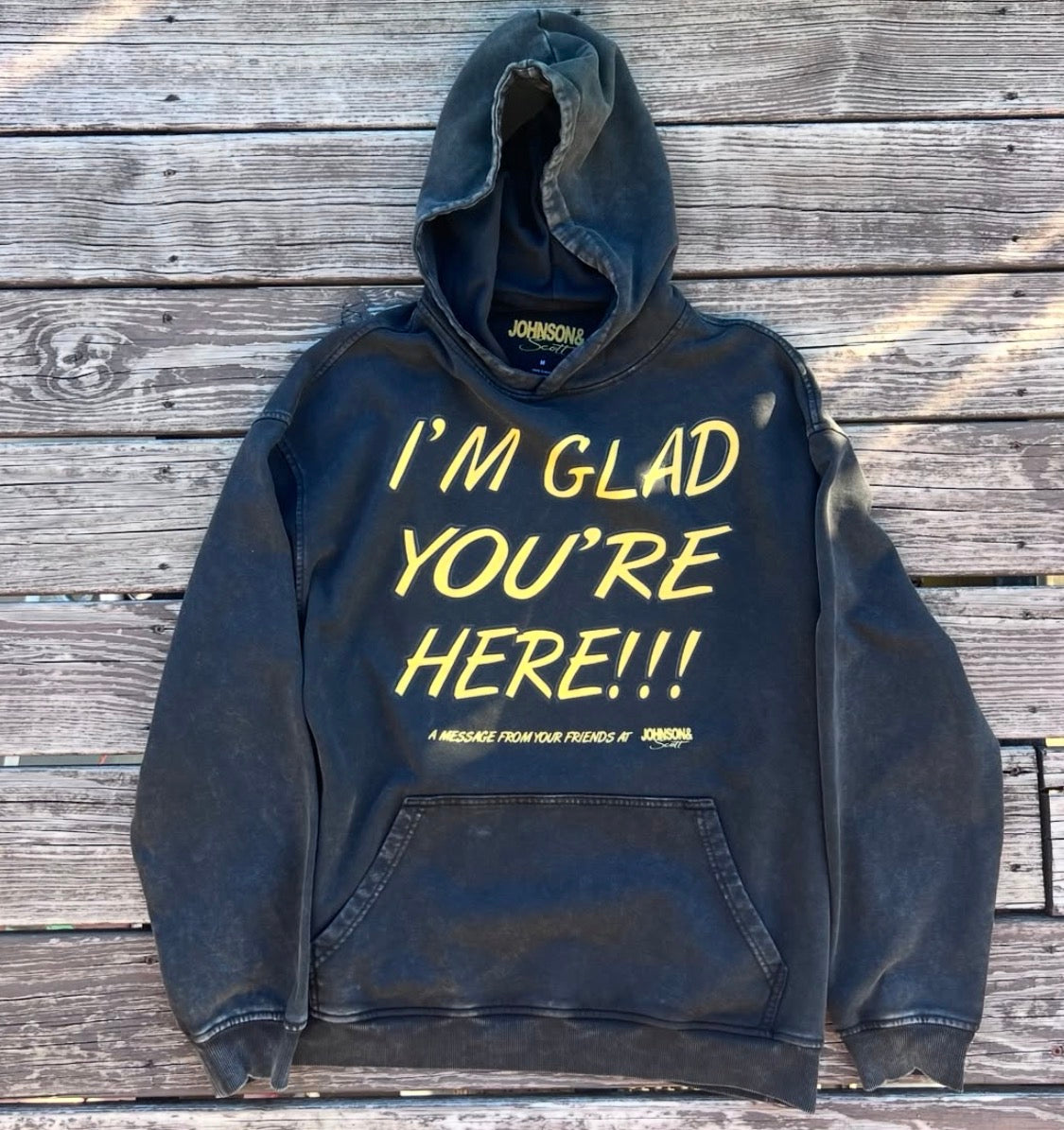 I'M GLAD HEAVYWEIGHT HOODIE