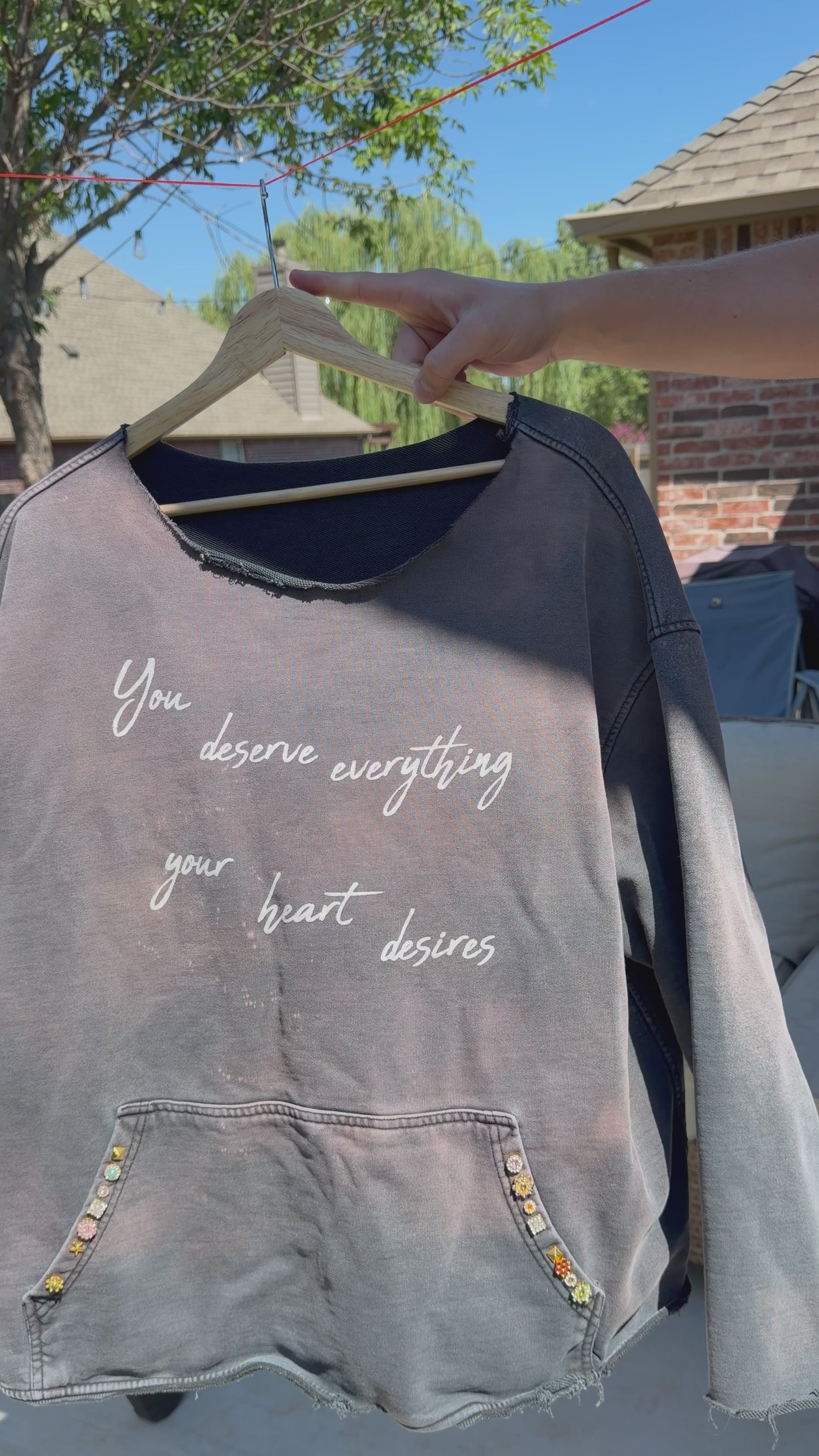YOU DESERVE CREWNECK