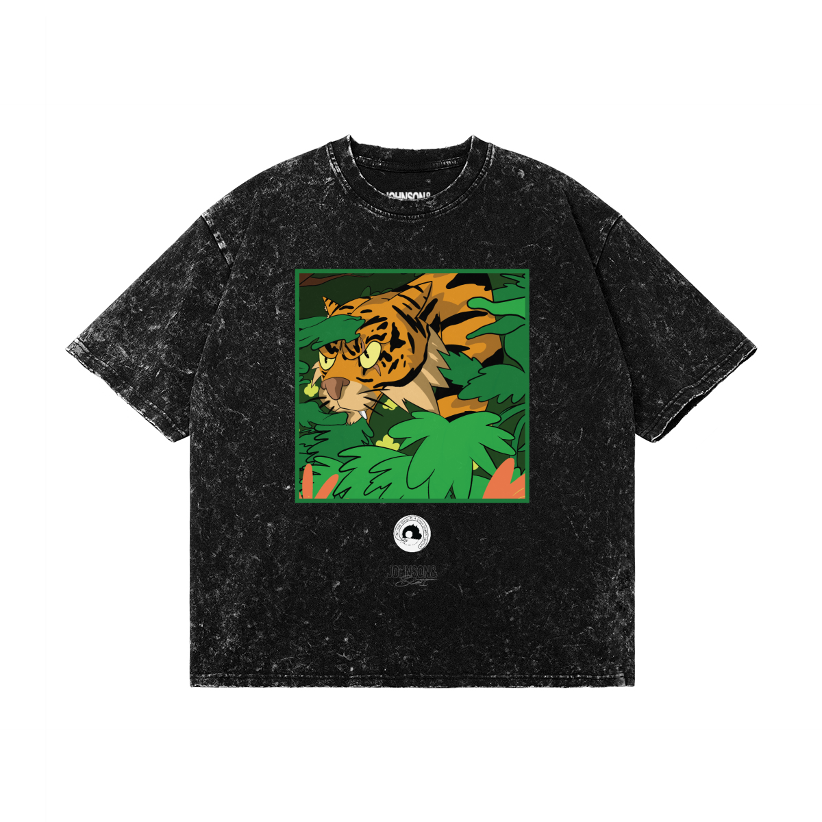 HALFMOONSTUDIOZ X JOHNSONANDSCOTT TIGER T-SHIRT