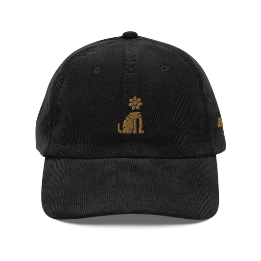 FLOWERHEAD TIGER CORDUROY HAT