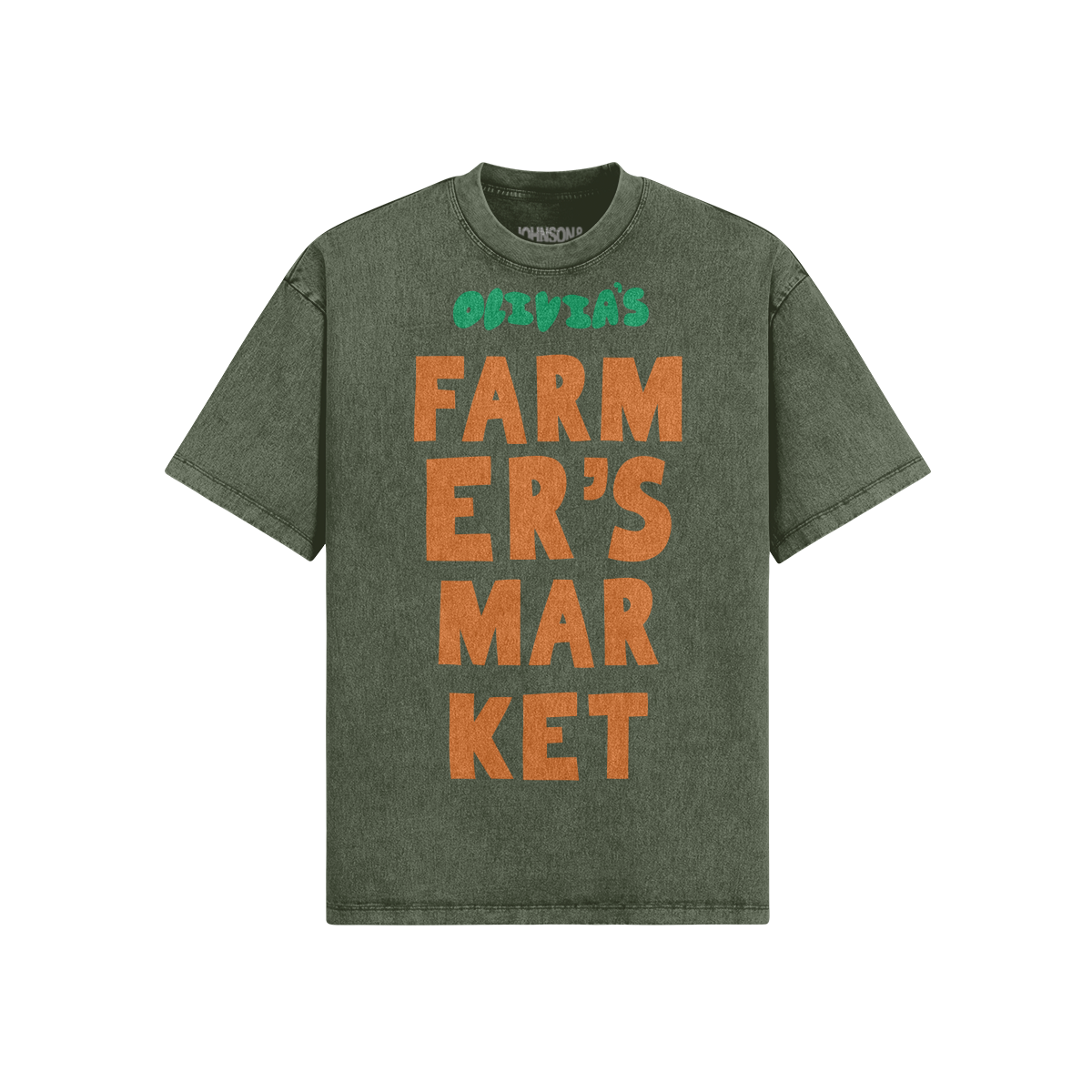 OLIVIA'S FARMERS MARKET CARROT T-SHIRT